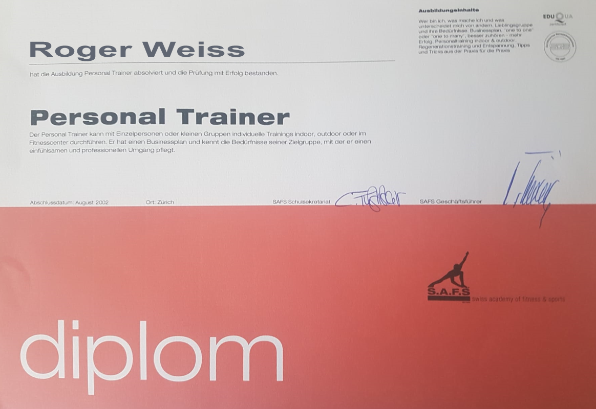 Pesrsonal Trainer